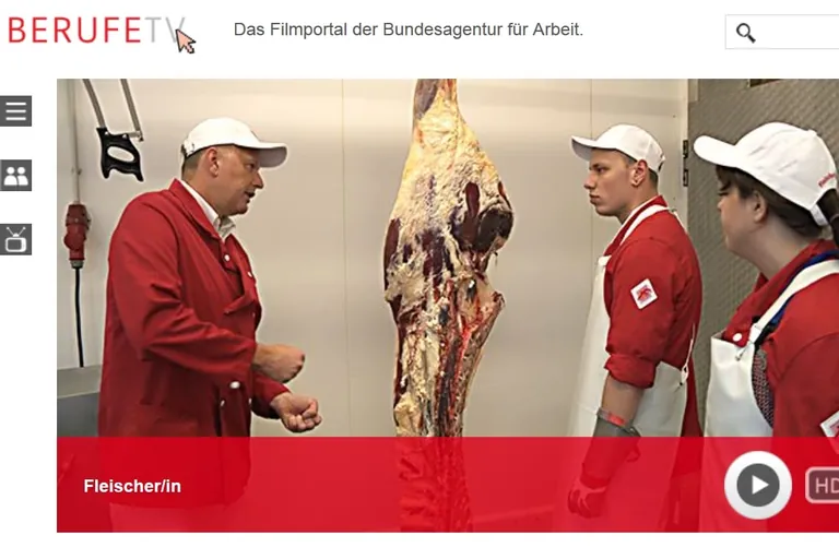 Neuer Berufsfilm f&uuml;r die Fleischer