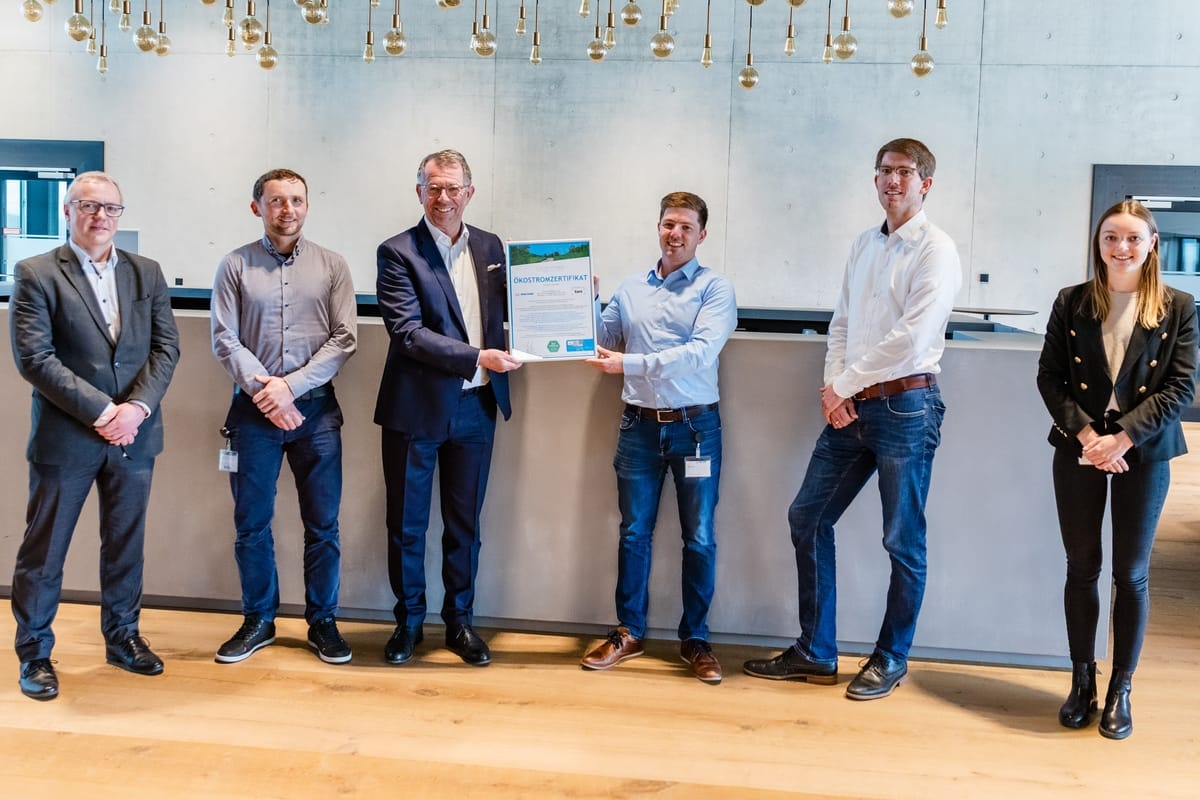 Multivac stellt auf Ökostrom um