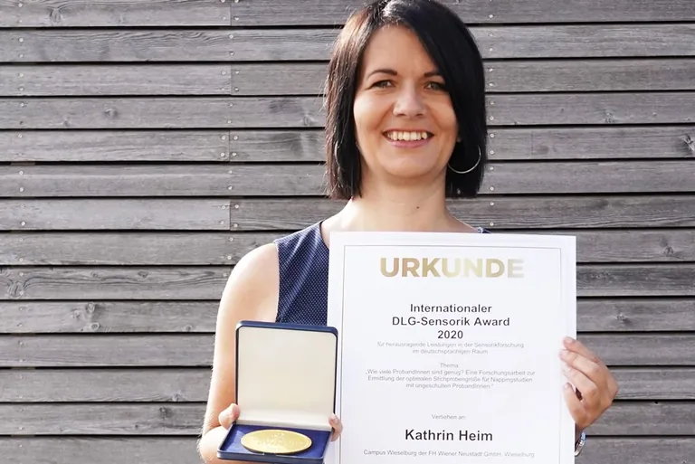 Internationaler DLG-Sensorik Award 2020 für Kathrin Heim