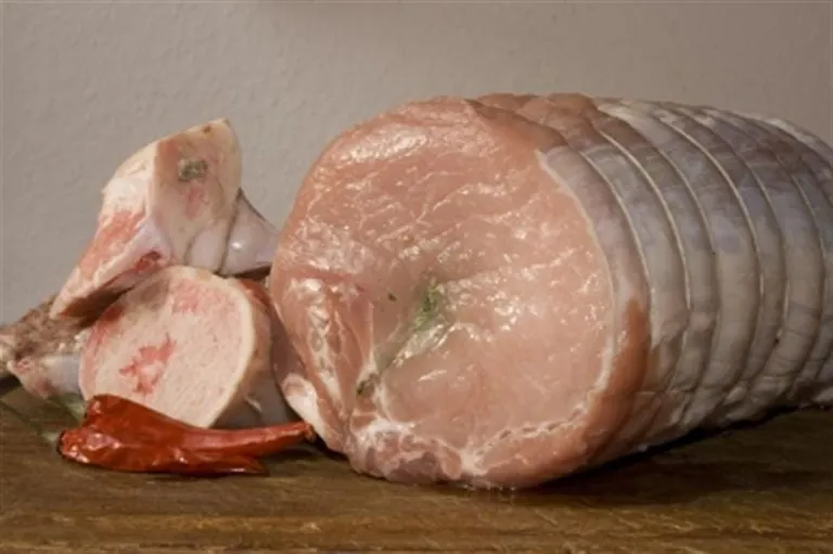 Von Hand gerollter Braten