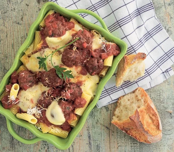 Tortiglioni al forno