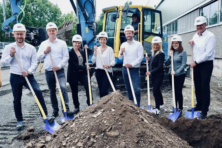 GEA: Spatenstich für neues Technologiezentrum