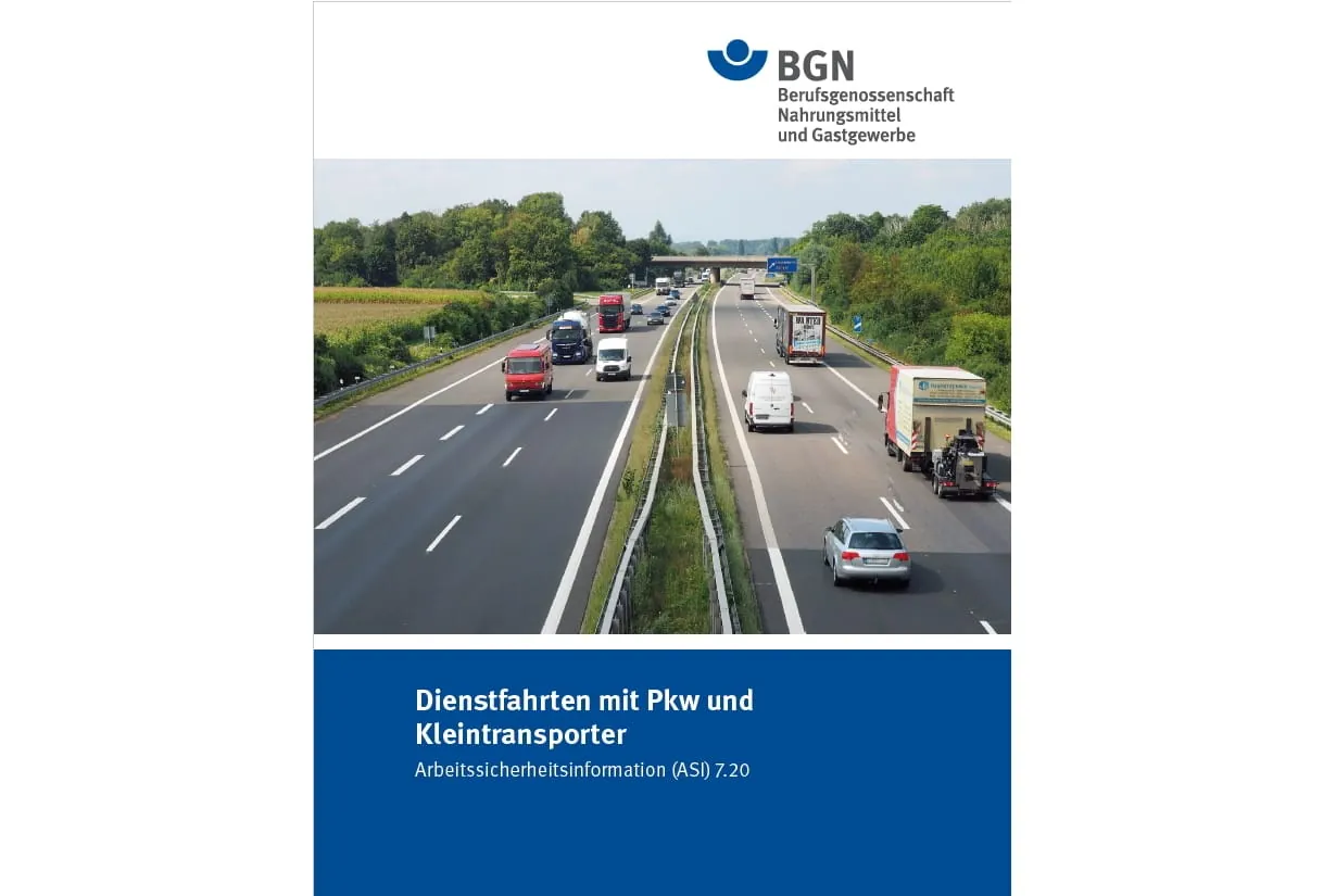 BGN-Sicherheitstipp: PKW und Kleintransporter