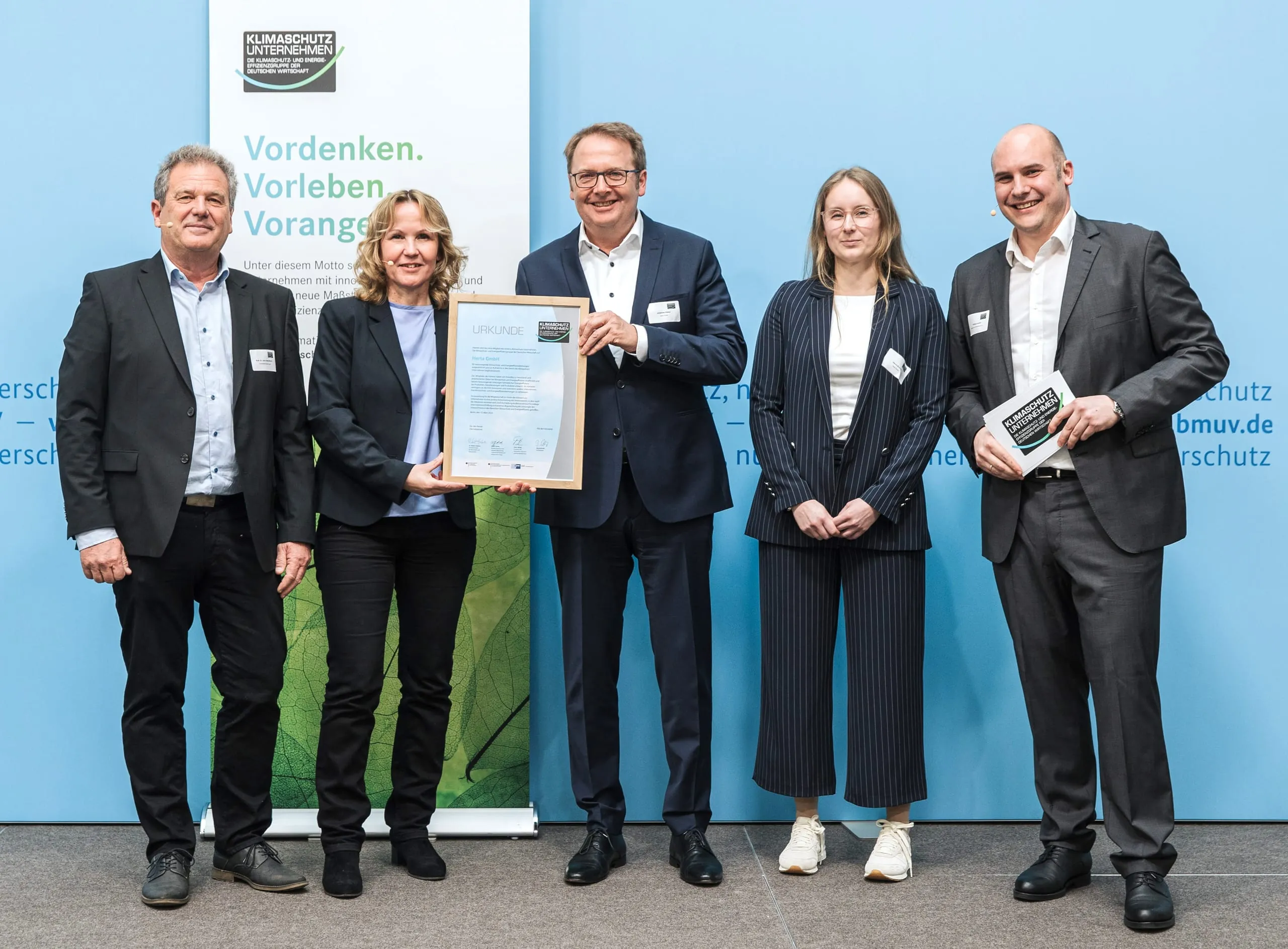 Herta wird „Klimaschutz-Unternehmen“