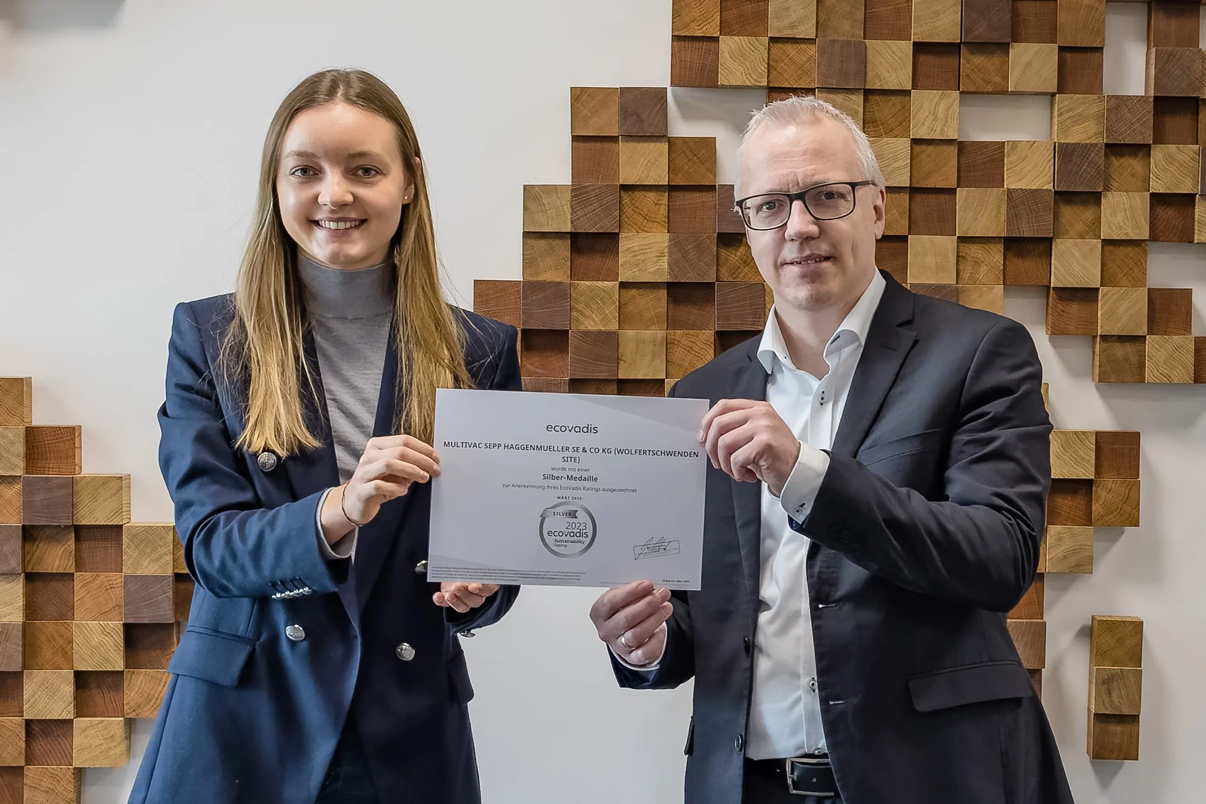 Multivac: Silber-Medaille für Nachhaltigkeit