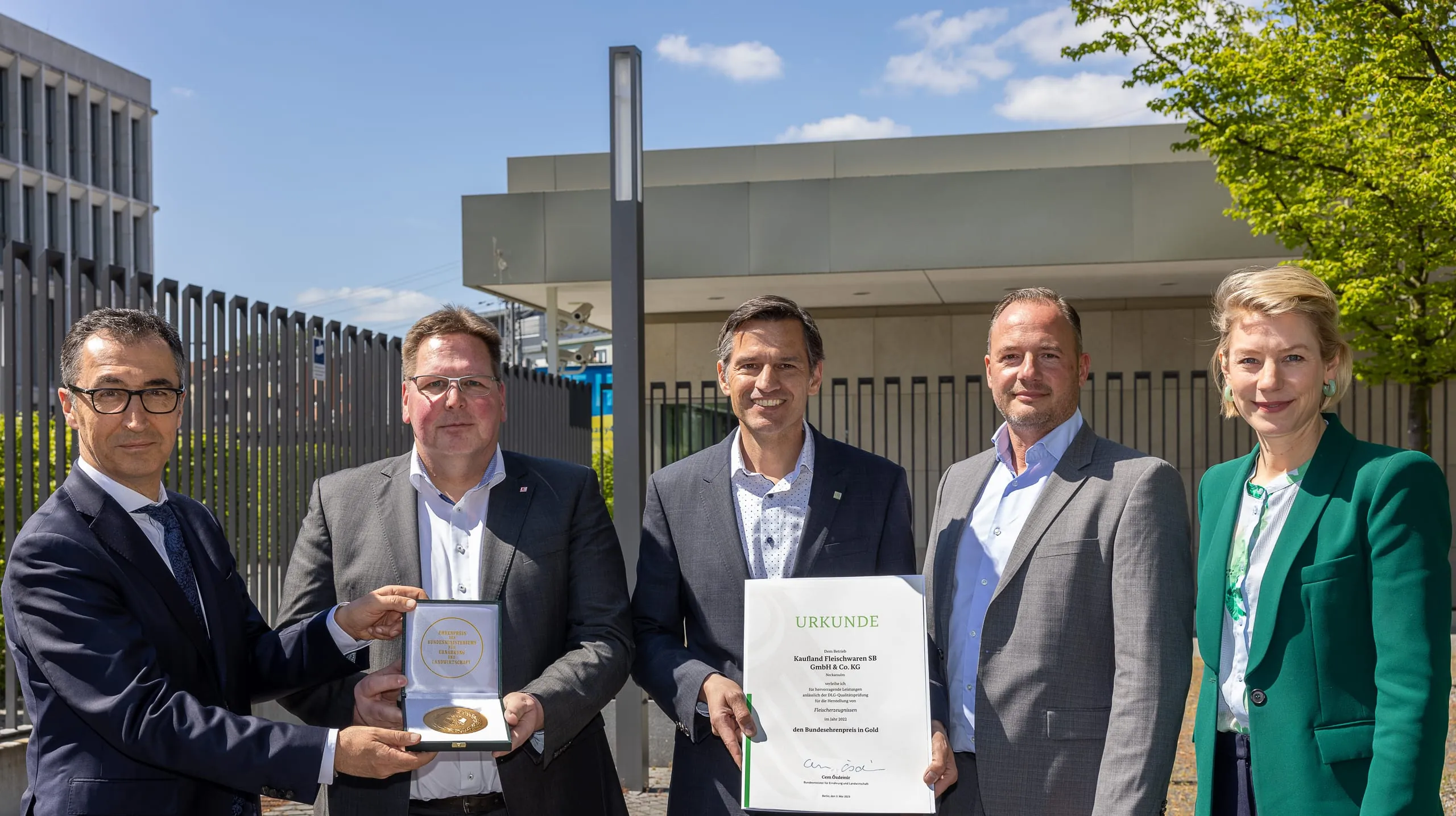 Bundesehrenpreis für Kaufland Fleischwaren