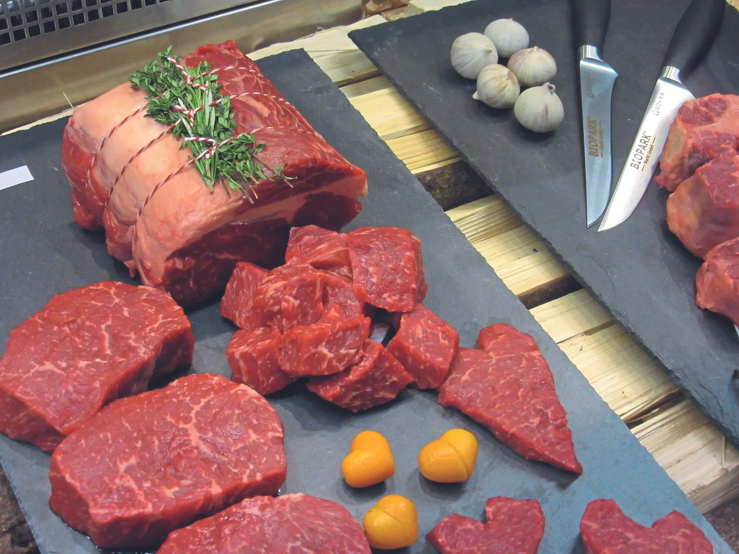 Fleisch liefert Vitamin B 12