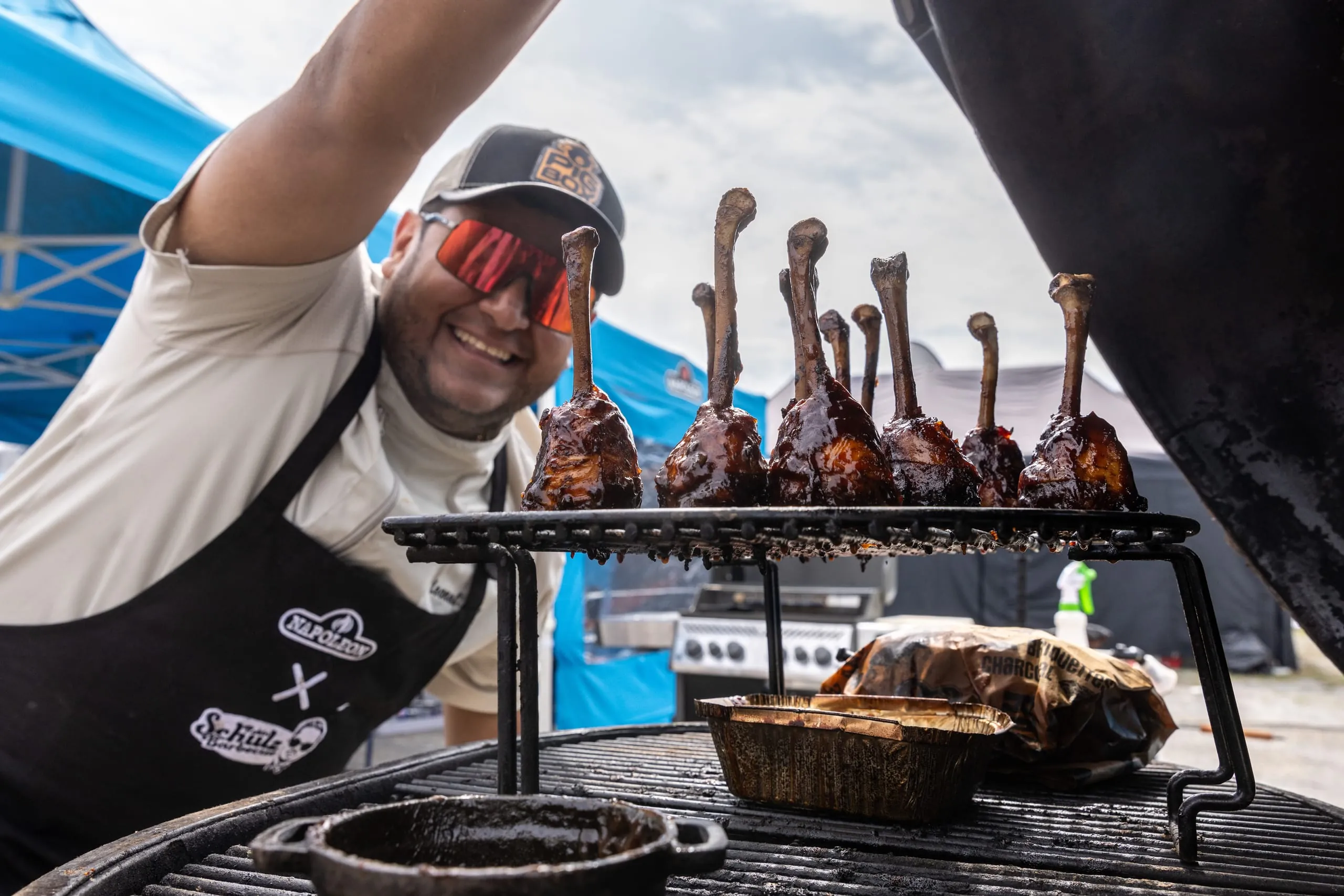 Der Grill sorgt für Rekorde auf dem BBQ-Festival
