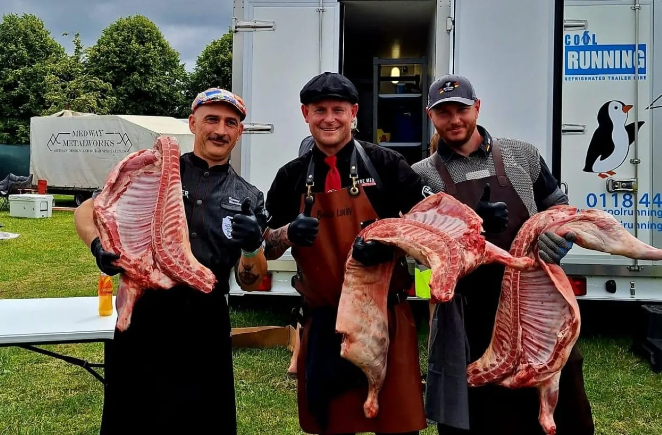 Sven Schumacher bei den World Butcher Wars in England