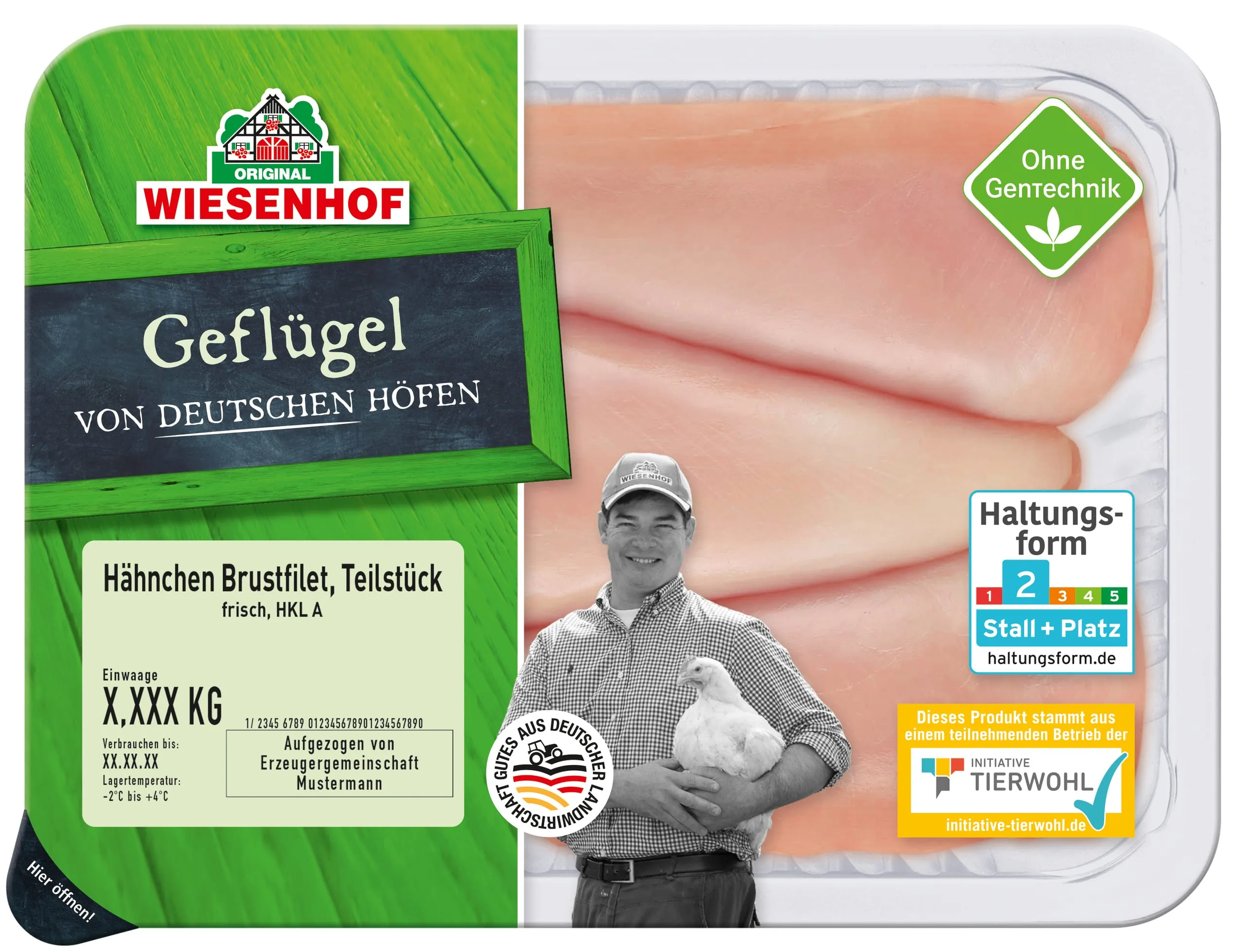 Wiesenhof nutzt Siegel „Gutes aus Deutscher Landwirtschaft“