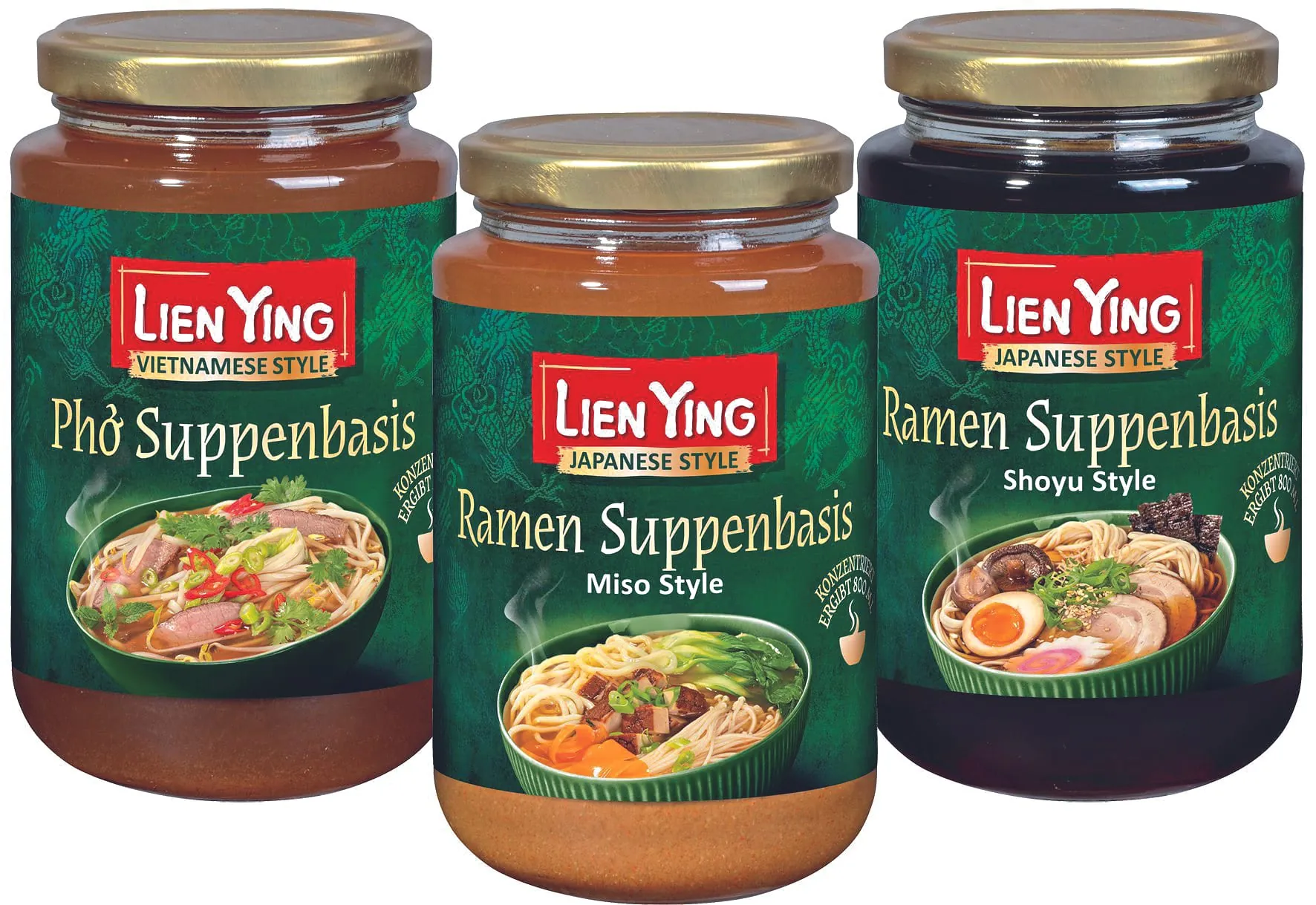 Mit den konzentrierten Suppenbasen &shy;gelingen japanische Ramen- und die &shy;vietnamesische Pho-Suppe ohne gro&szlig;en Zeitaufwand. Rila