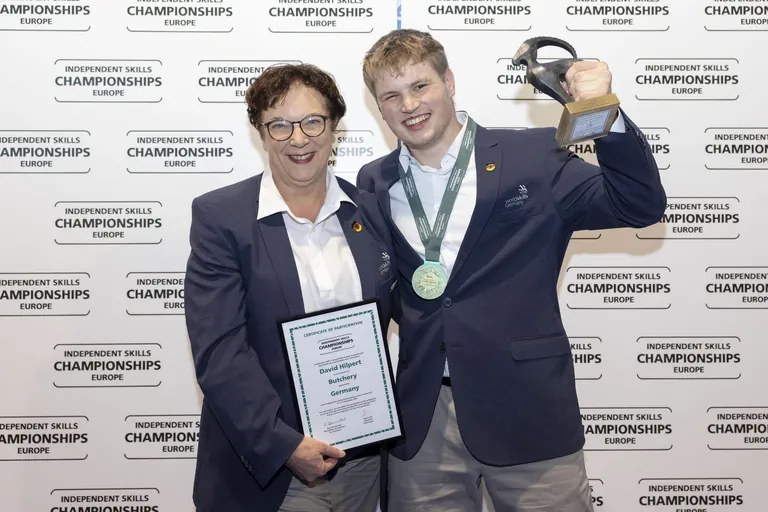 David Hilpert und Britta Sickenberger